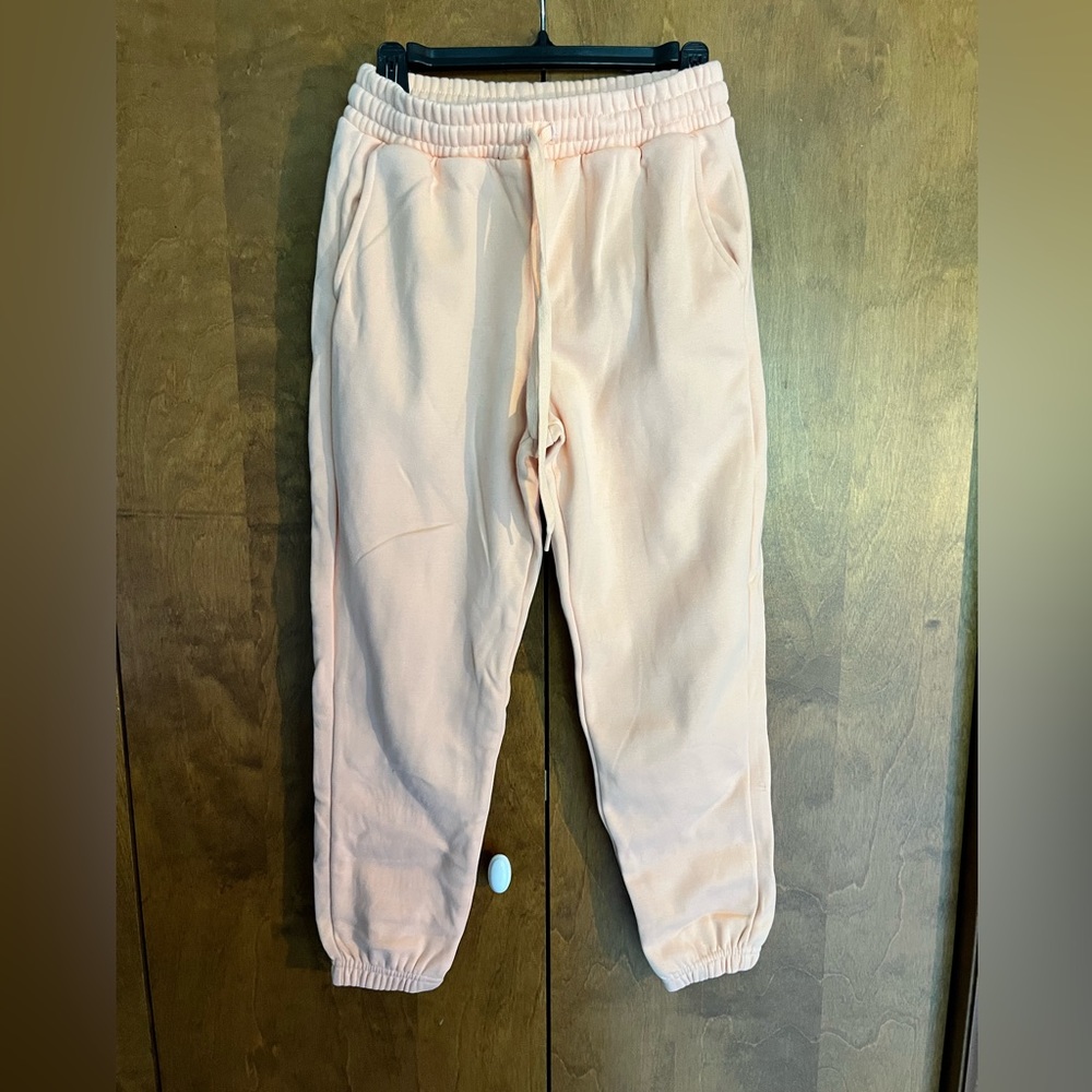 fabletics coral sweatpants